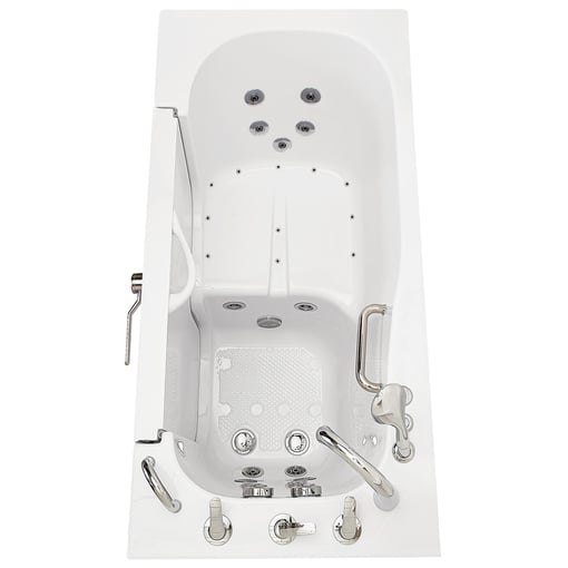 Transfer60 Wheelchair Accessible Walk-In tub – 30″ x 60″ (76 x 152cm), Dual Drain Technology