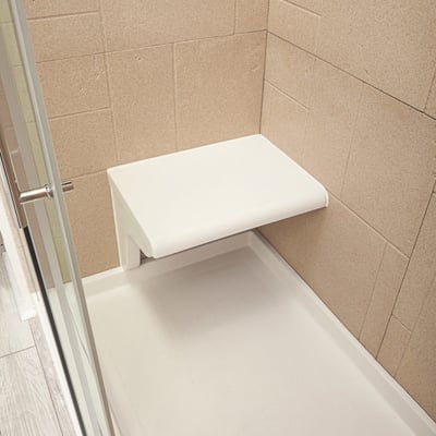 Siège de douche réversible en marbre de culture – 20 % de réduction 22
