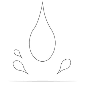 Paneles de pared de ducha 8 Pack/21 PIES CUADRADOS - Montaje rápido, sin juntas, Cararra Tub Icono de resistencia al agua que muestra una gota de agua salpicando: gráfico decorativo para paneles de pared de ducha sin lechada