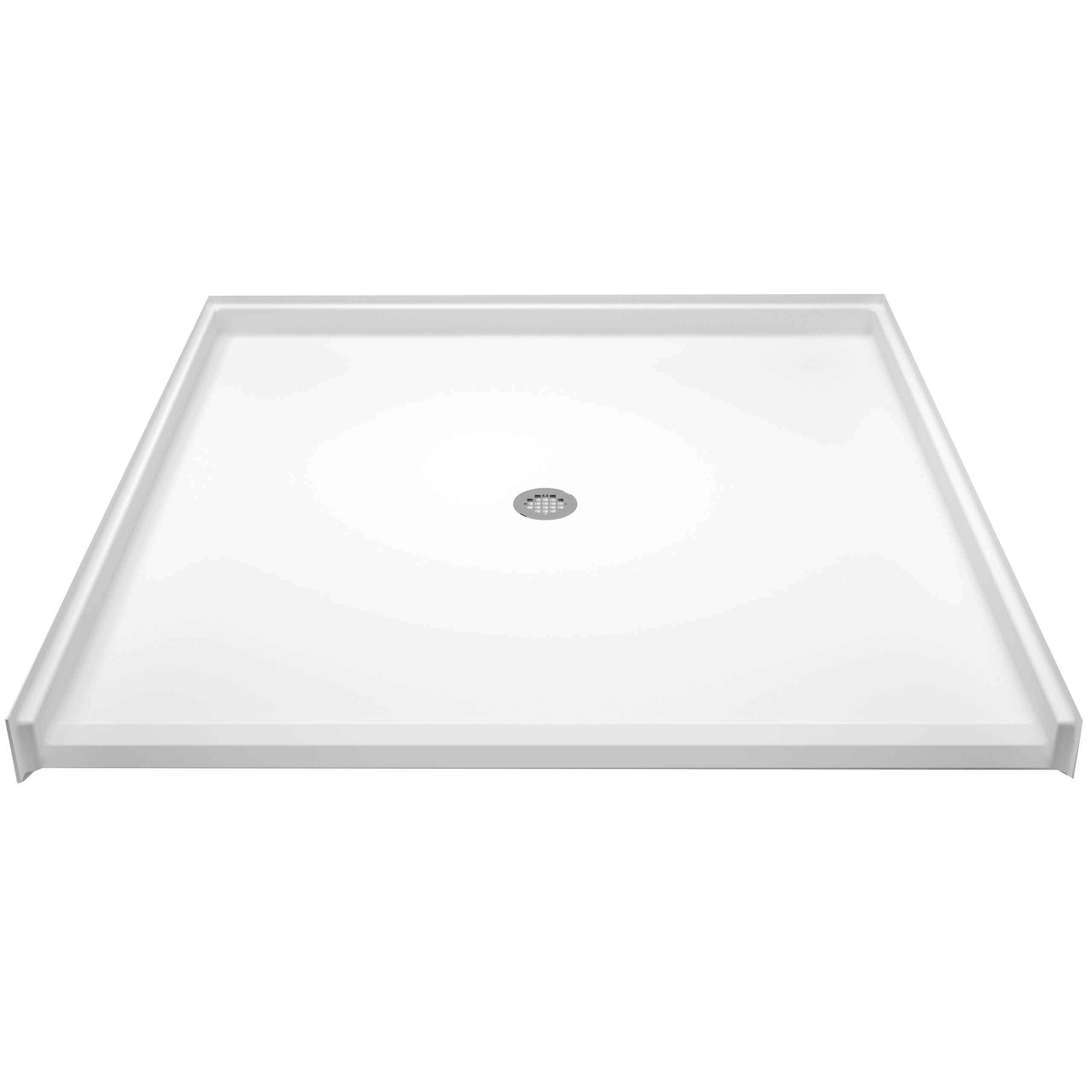 Ella roll-in wheelchair accessible barrier-free shower base with a beveled entry