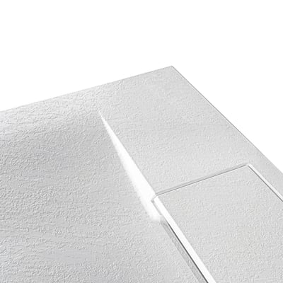 Plato de ducha reversible de perfil bajo Ella SMC de 36″ x 60″ -