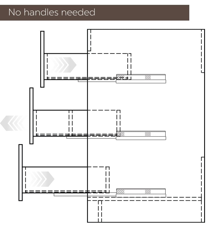 Combinación de lavabo moderno Element de pie de 92" y 102" con encimera de cuarzo -