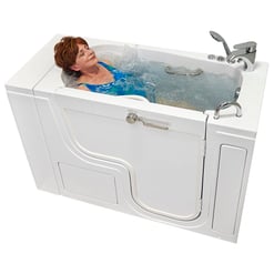 Transfer26 Outward Swing Door Wheelchair Accessible Acrylic Walk In Bathtub 26″w X 52″l 66cm X 132cm 42