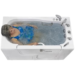 Transfer60 Wheelchair Accessible Walk-In tub – 30″ x 60″ (76 x 152cm), Dual Drain Technology