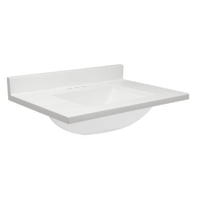 Plans de toilette en marbre de culture Ella -