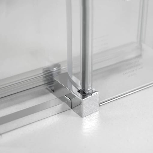 Bess03c 8mm Chrome Tempered Glass Sliding Door 04