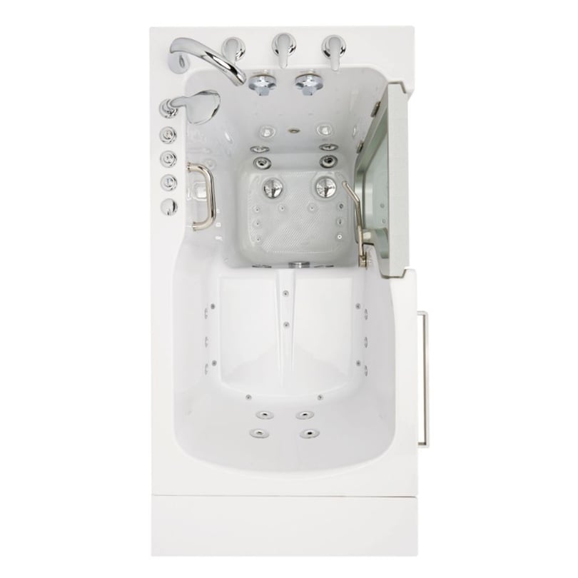 Clearance Bañera acrílica Ella Ultra 30″x52″ (76cmx132cm), tecnología de doble desagüe, nº de serie M1406 (Copy) - Image 4