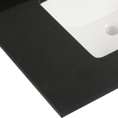 Plan vasque Galaxy Quartz avec lavabo -