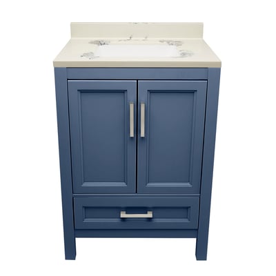 Meuble-vasque Nevado avec lavabo – plateau en marbre reconstitué ou en pierre de quartz -