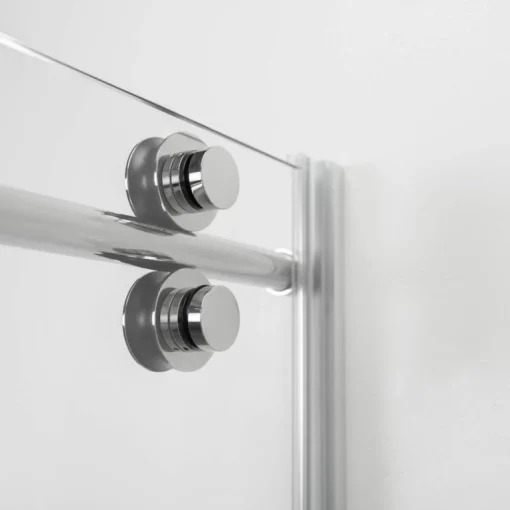 Bess03c 8mm Chrome Tempered Glass Sliding Door 11