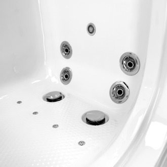 Was ist die beste Massageoption für eine begehbare Badewanne - Luft, Hydro oder beides?