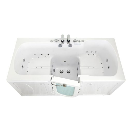 Bathtub with best sale a seat