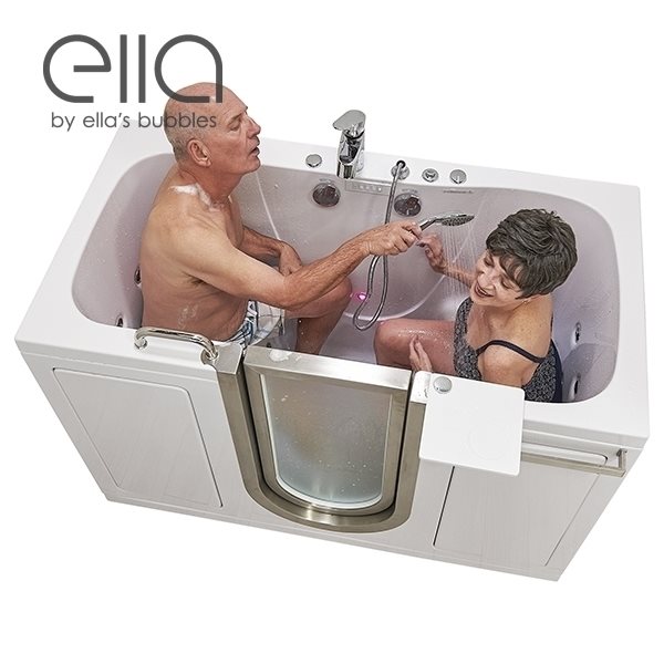 Companion Two Seat Tub, Air + Hydro + Independent Foot Massage 32″x60″ (81cm X 152cm)