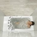 Capri Acrylic Outward Swing Door Walk-in Bathtub – 30″w X 52″l (76cm X 132cm)