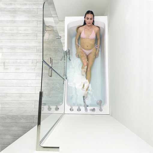 Lay Down Inward Swing Door Acrylic Walk-in Tub – 32″w X 72″l (81cm X 182cm)