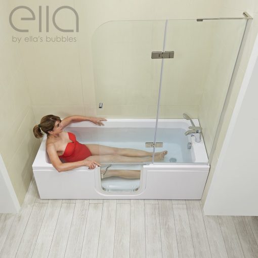 Lay Down Inward Swing Door Acrylic Walk-in Tub – 32″w X 72″l (81cm X 182cm)