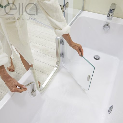 Lay Down Inward Swing Door Acrylic Walk-in Tub – 32″w X 72″l (81cm X 182cm)