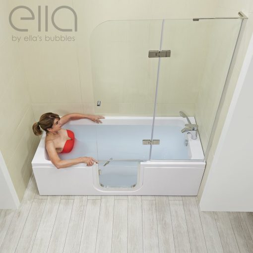 Lay Down Inward Swing Door Acrylic Walk-in Tub – 32″w X 72″l (81cm X 182cm)