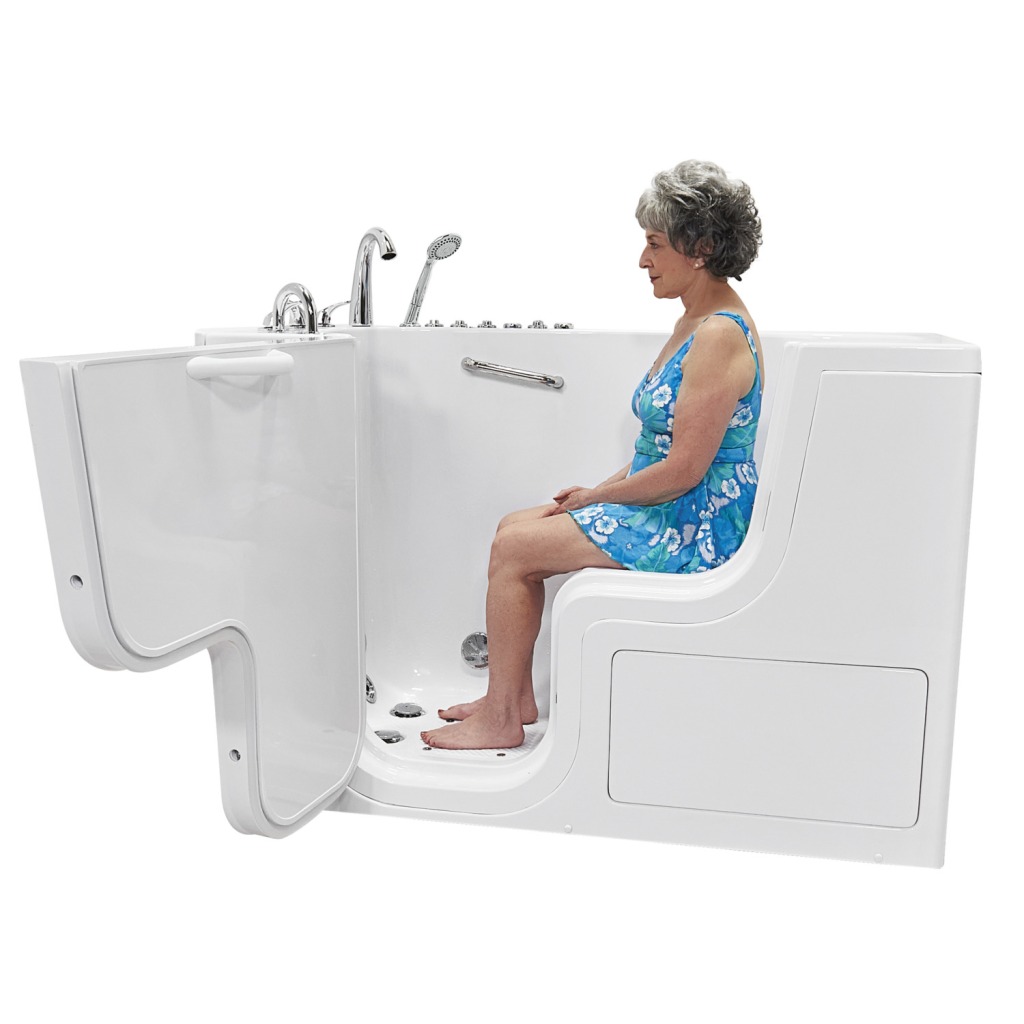 Wheelchair Transfer Bathtub (30″x60″) | Ellas Bubbles Walk In Tubs