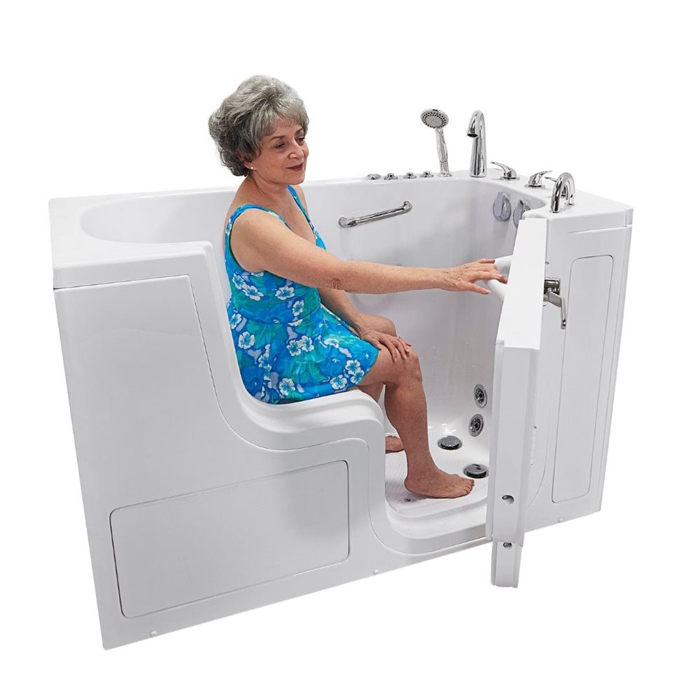 Wheelchair Transfer Bathtub 30 x60 Ellas Bubbles Walk In Tubs