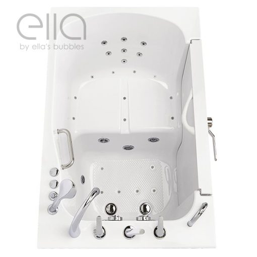 Transferxxxl Outward Swing Door Wheelchair Accessible Acrylic Walk-in Bathtub – 36″w X 55″l (91cm X 140cm)