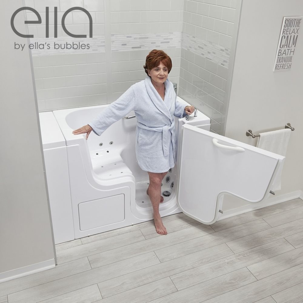 Ellas Bubbles Walk In Tubs - Acrylic Bathtubs with Door