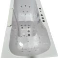 Tub4two Acrylic Walk-in Bathtub With Outward Swing Door, Air + Hydro + Independent Foot Massage 32″x60″