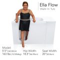 Ella Flow Walk In Tub 28×48