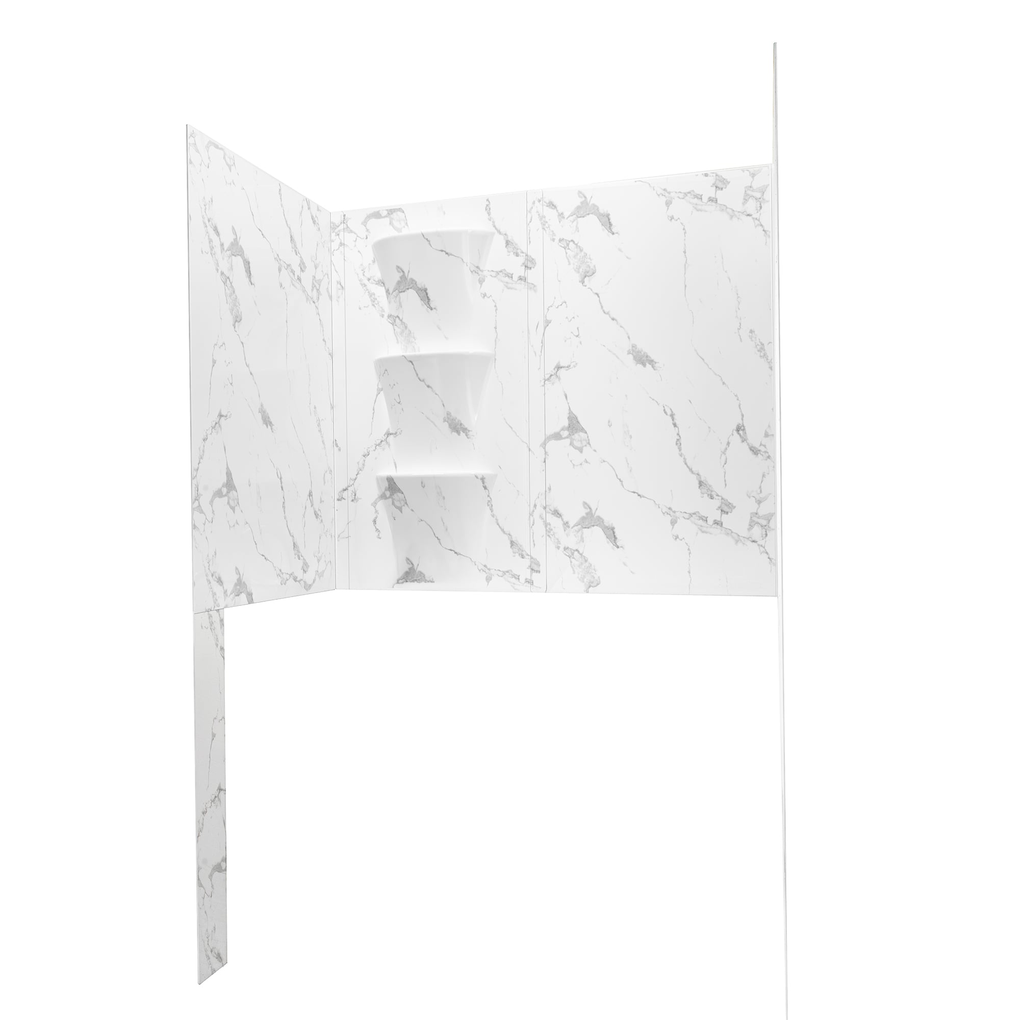 Acrylic Shower Wall Panels 6-Piece Kit | Ella's Bubbles