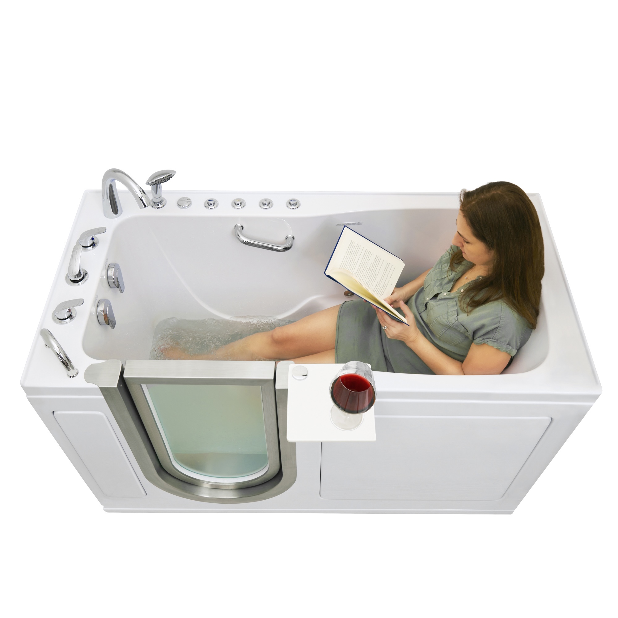 Ultimate Air+hydro+independent Foot Massage Walk-in Tub – 30″w X 60″l (76cm X 152cm) Ultimate Air+hydro+independent Foot Massage Walk-in Tub – 30″w X 60″l (76cm X 152cm)