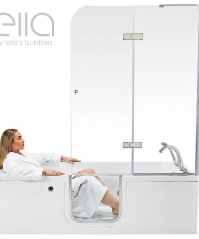 Bañera acrílica Ella Laydown72 32" x 72", desagüe a la derecha, n.º de serie M1305