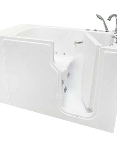 Clearance Ella Standard 30x52 Walk In Bathtub RH SN S0001P   Door Open