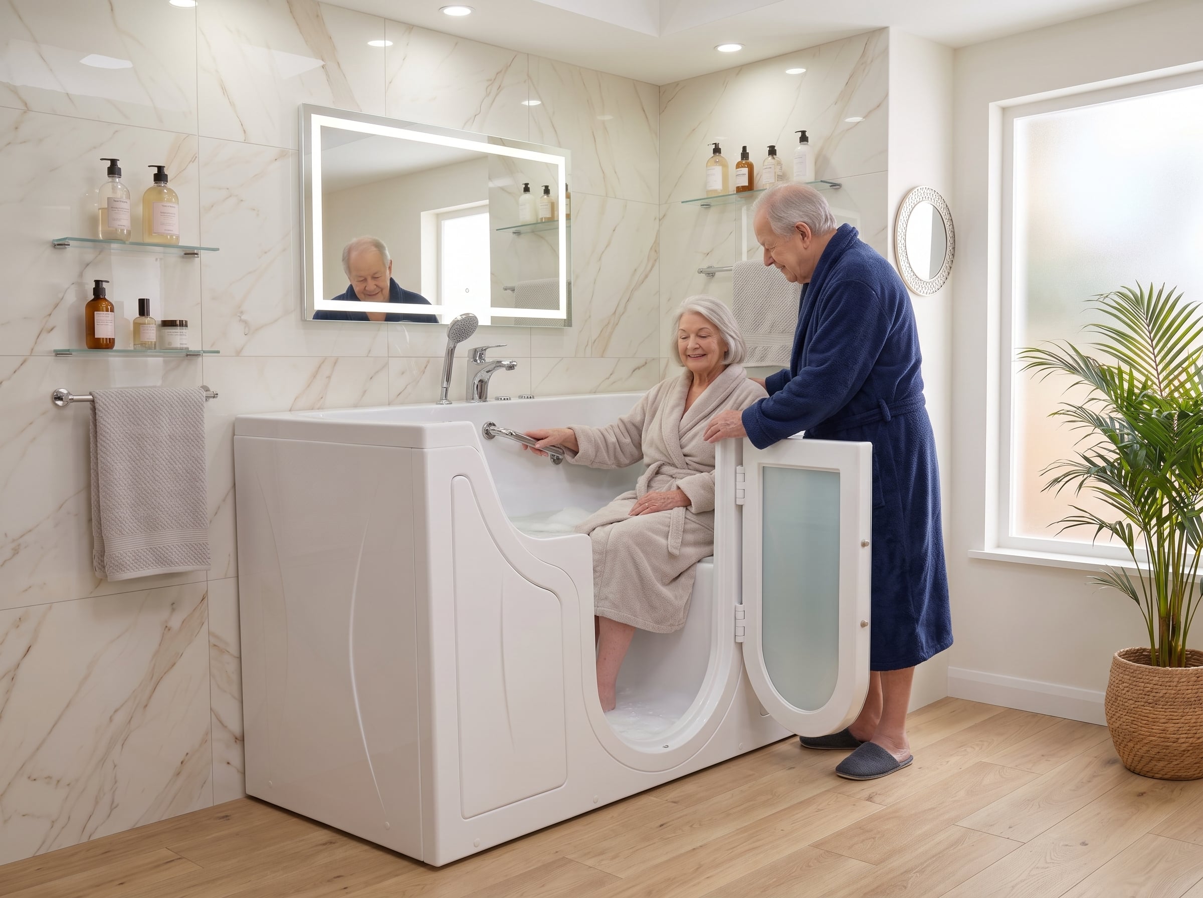 Soulagement de la douleur avec une baignoire à porte — Soulagement de la douleur avec une baignoire à porte : 5 méthodes éprouvées pour apaiser les douleurs