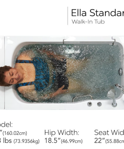 Clearance Ella Standard 30x52 Walk In Bathtub LH SN 616   2