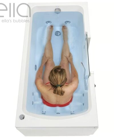 Baignoire à porte Ella LayDown60 en liquidation | 76 x 152 cm (30″ x 60″) | Évacuation à droite | N° de série M0609 – Image 5