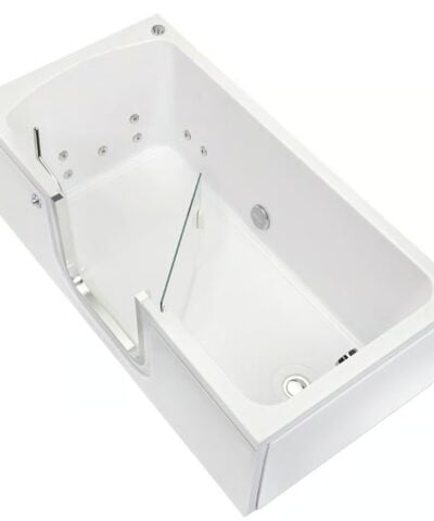 Baignoire à porte Ella LayDown60 en liquidation | 76 x 152 cm (30″ x 60″) | Évacuation à droite | N° de série M0609 – Image 4