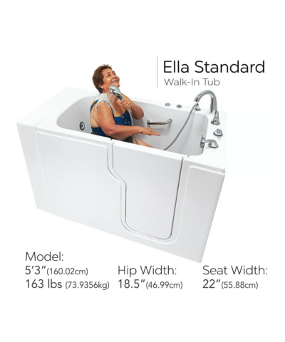 Ella Standard 30x52 walk-in bathtub, clearance SN 551