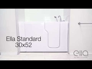 Ella Standard Walk In Tub Size & Dimension