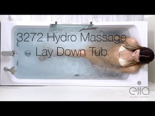 3272 Hydro Massage Lay Down Walk-In Tub